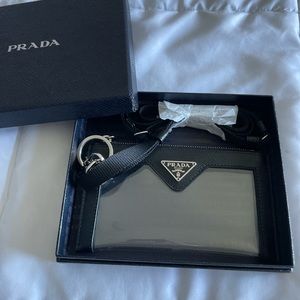 Sold PRADA PVC WALLET